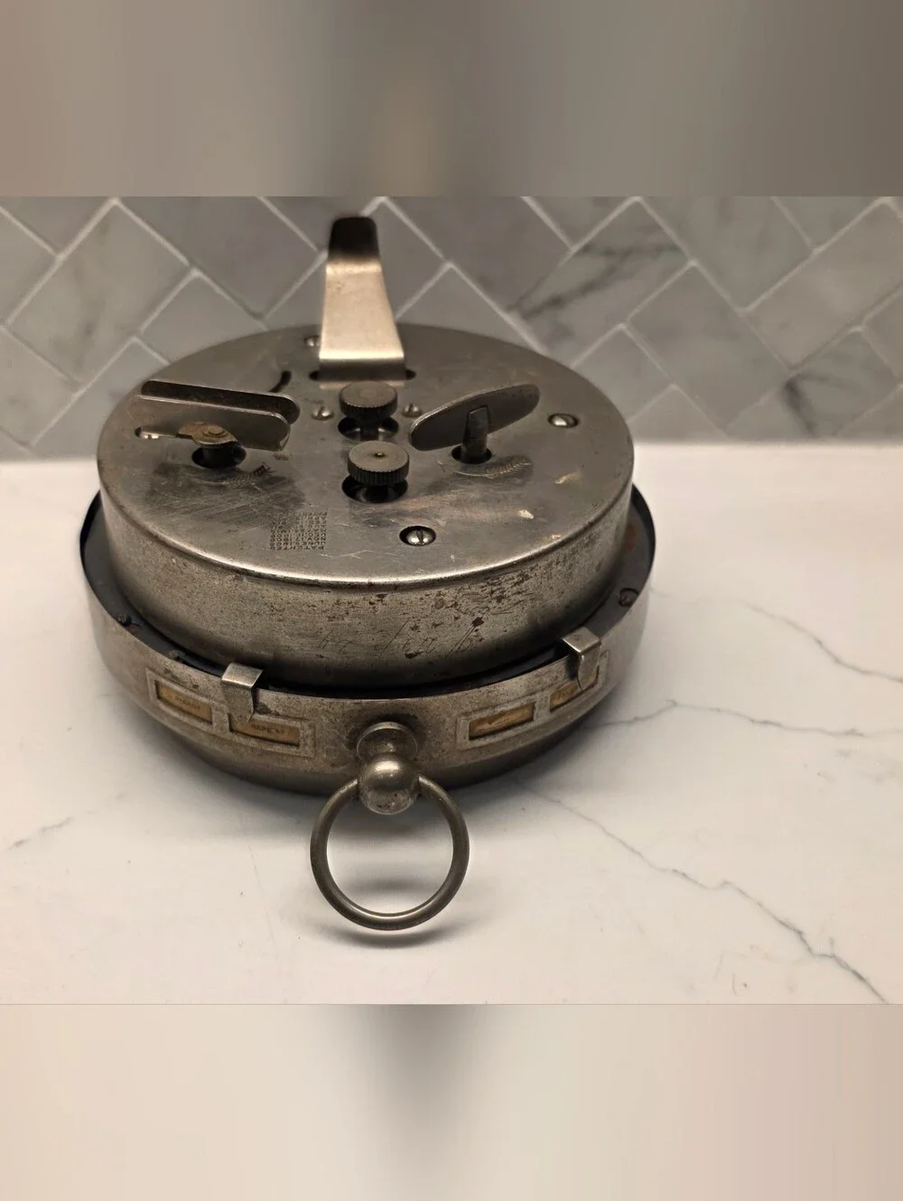 Vintage Antique Westclox Big Ben Style 1 Wind-Up Alarm Clock - Metal Case Tested